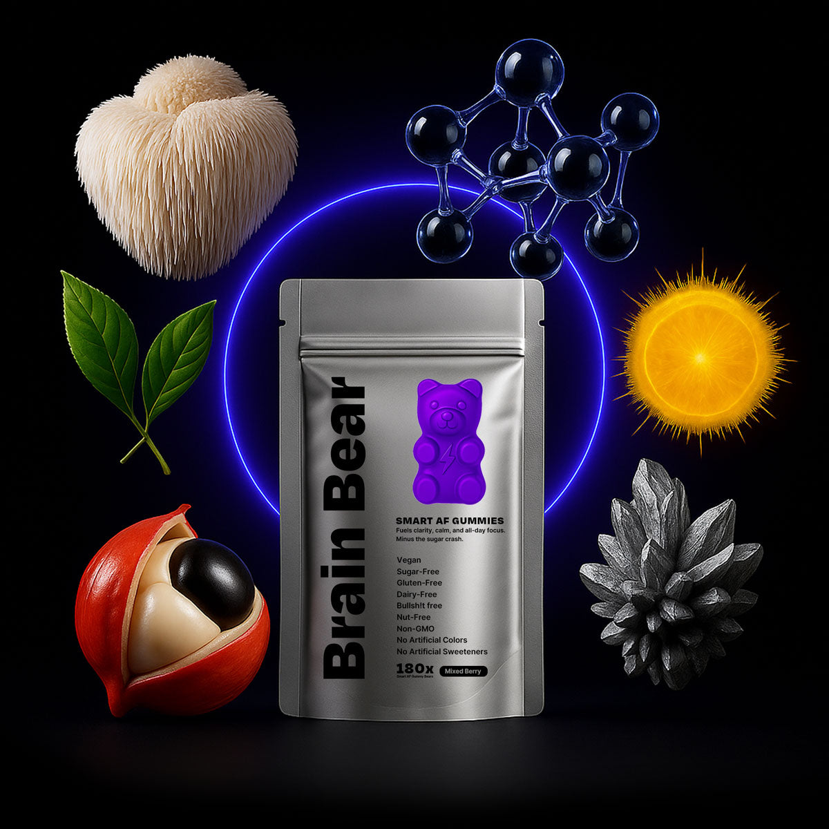 Brain Bear™ Smart AF Gummies